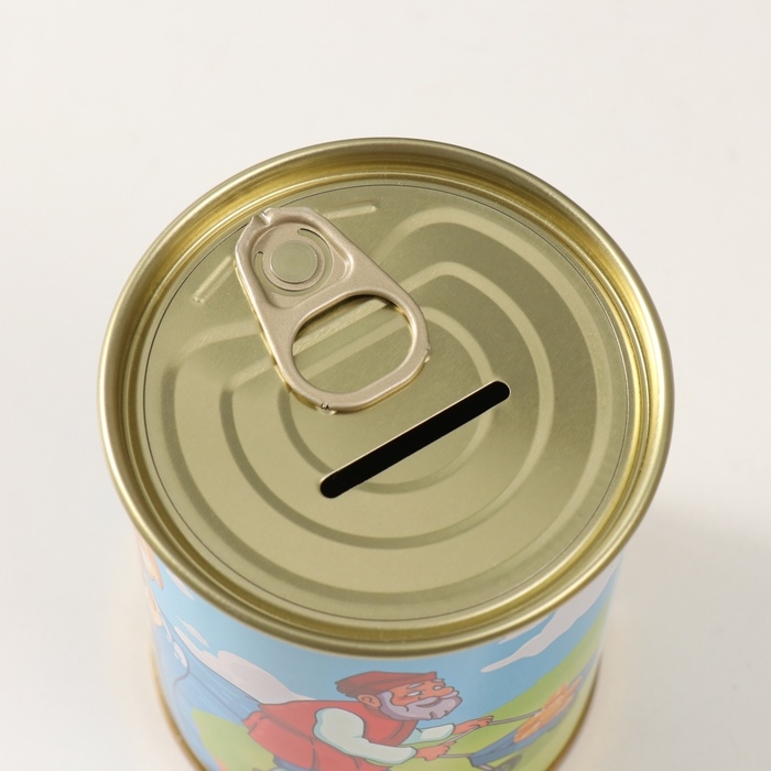 Копилка-банка металл Копилка-банка металл "Храните деньги в банке"