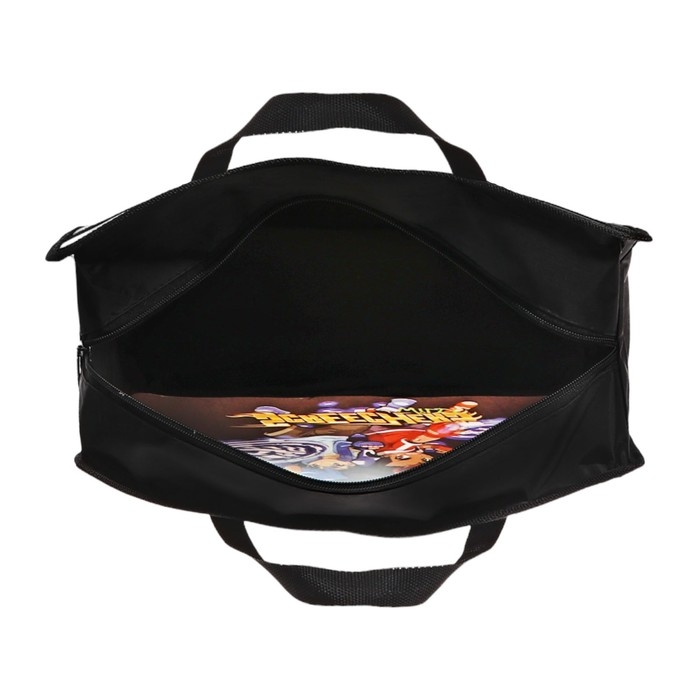 Папка с ручками А4, 330 х 260 х 120 мм, пластиковая, ручки-текстиль, Папка с ручками А4, 330 х 260 х 120 мм, пластиковая, ручки-текстиль, "Дикие Скричеры"