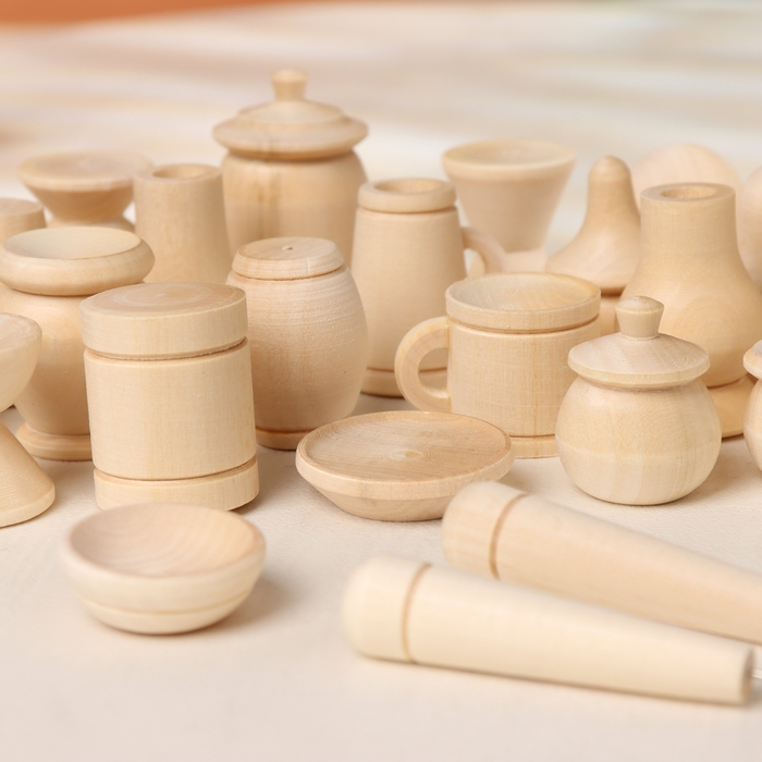 Набор заготовок для творчества Набор заготовок для творчества "Бирюльки" 33шт. в мешочке