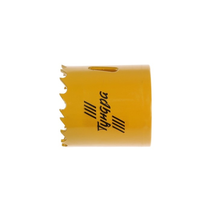 Коронка биметаллическая ТУНДРА, 41 мм, M16 с дополнительной фиксацией Коронка биметаллическая ТУНДРА, 41 мм, M16 с дополнительной фиксацией