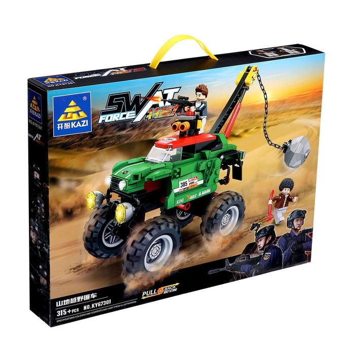 Конструктор «Спецназ. Разрушитель», инерционный, 315 деталей Конструктор «Спецназ. Разрушитель», инерционный, 315 деталей