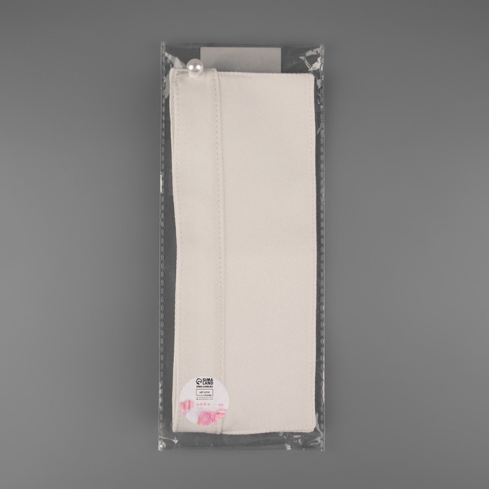 Воротник съёмный, 43 × 5 см, цвет айвори Воротник съёмный, 43 × 5 см, цвет айвори