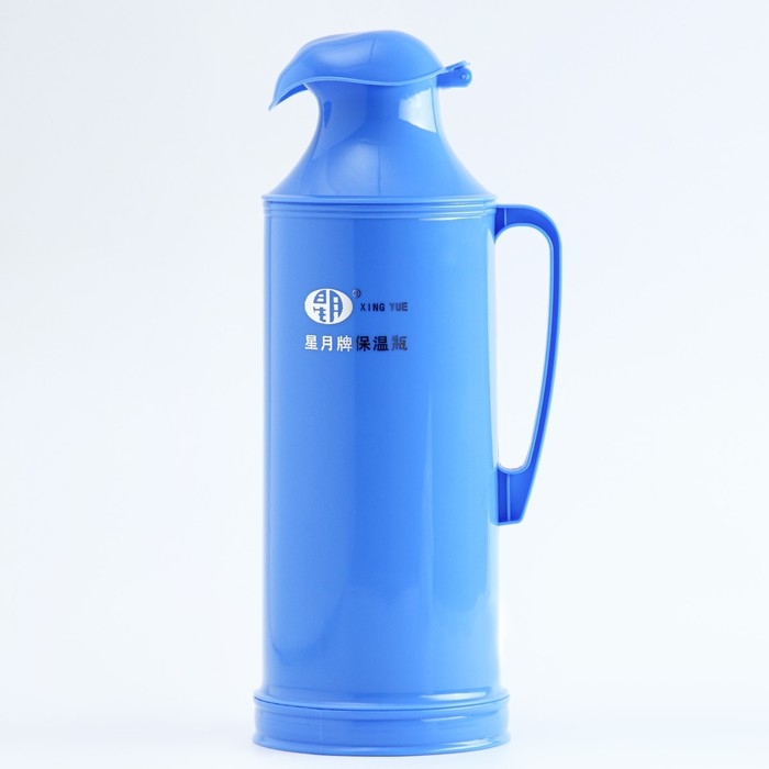 Термос 2 л, со стеклянной колбой, сохраняет тепло 24 ч, синий, 37.5 х 13.5 см Термос 2 л, со стеклянной колбой, сохраняет тепло 24 ч, синий, 37.5 х 13.5 см