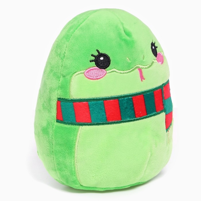 Мягкая игрушка «Змейка», 16 см, зелёная Мягкая игрушка «Змейка», 16 см, зелёная