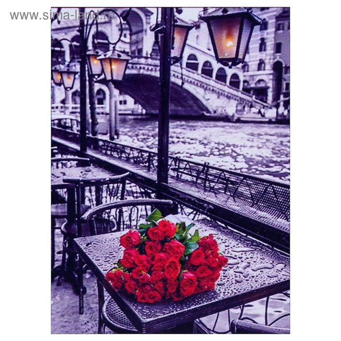 Алмазная мозаика «В ожидании любимой», 30 × 40 см, 33 цвета Алмазная мозаика «В ожидании любимой», 30 × 40 см, 33 цвета