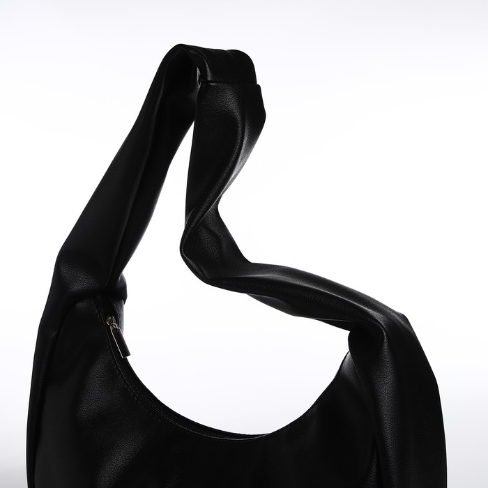 Сумка женская TEXTURA, багет, маленький размер, цвет чёрный Сумка женская TEXTURA, багет, маленький размер, цвет чёрный