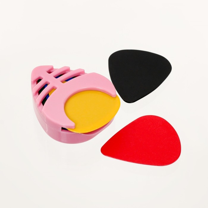 Набор зажимов для медиатора Music life 20 штук, микс Набор зажимов для медиатора Music life 20 штук, микс