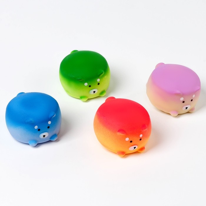 Мялка Мялка "Собачка" с пастой, цвета МИКС