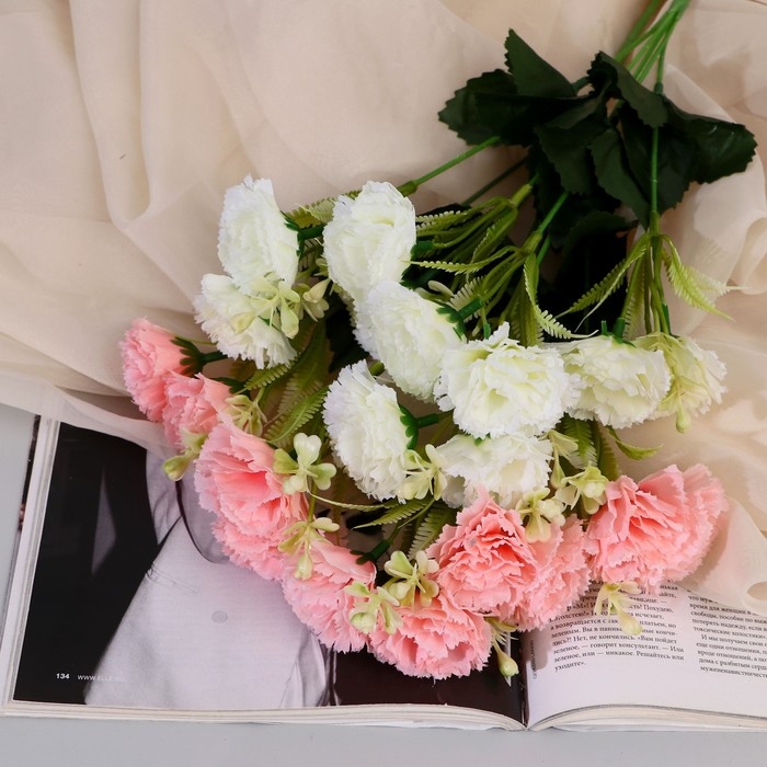 Букет Букет "Гвоздика Айрис" 4х31 см, микс