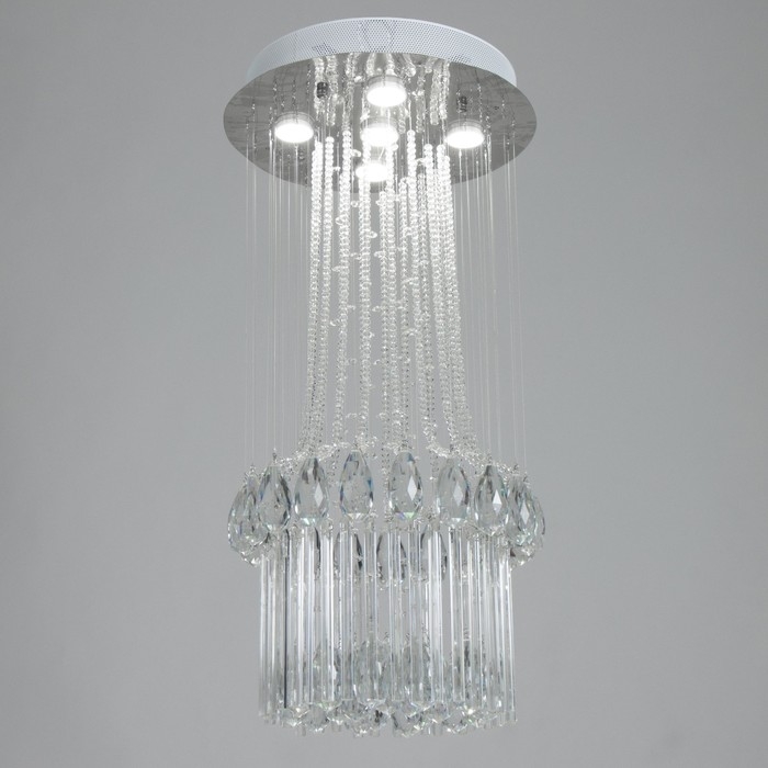 Светильник каскад Светильник каскад "Брианна" 5xLED хром 40х40х83см BayerLux