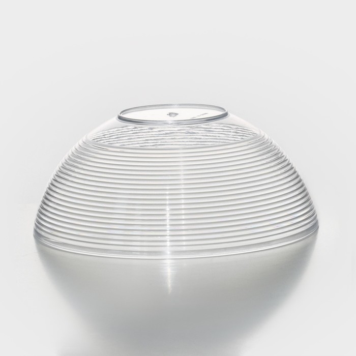 Салатник Доляна «Шарм», d=23 см, высота 9,5 см, 2,2л, цвет прозрачный Салатник Доляна «Шарм», d=23 см, высота 9,5 см, 2,2л, цвет прозрачный