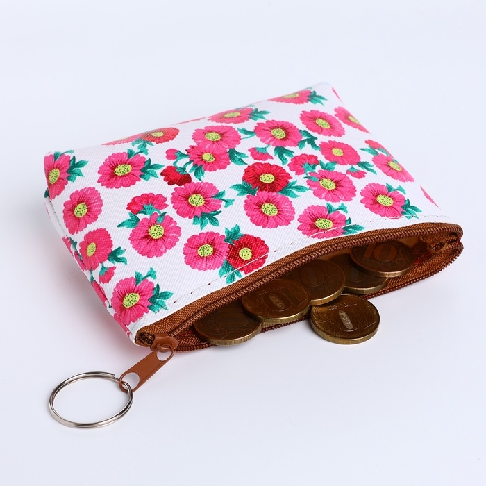 Кошелёк монетница на молнии, цвет МИКС Кошелёк монетница на молнии, цвет МИКС