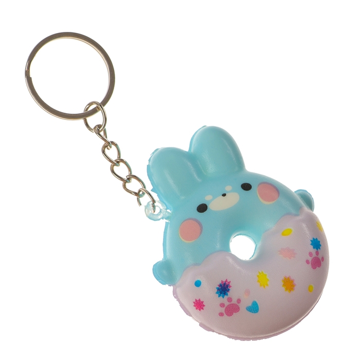 Мялка-сквиш «Зверята», на брелоке, цвет МИКС Мялка-сквиш «Зверята», на брелоке, цвет МИКС