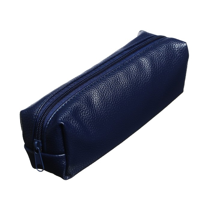 Пенал мягкий, 1 отделение, 60 х 200 х 55 мм, объёмный, полиуретан, Феникс, синий 61963 Пенал мягкий, 1 отделение, 60 х 200 х 55 мм, объёмный, полиуретан, Феникс, синий 61963