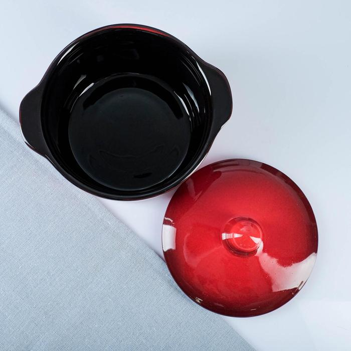 Кастрюля №2, 1л / 15х13см, красный Кастрюля №2, 1л / 15х13см, красный