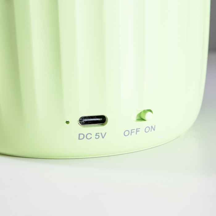 Лампа настольная  Лампа настольная "Мини лягушенок" LED 3 режима 6,4Вт USB салатовый 10х10х37,5 см RISALUX