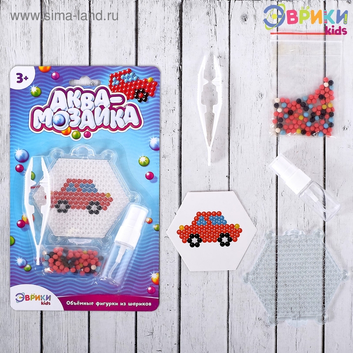 Аквамозаика для детей «Машинка» Аквамозаика для детей «Машинка»