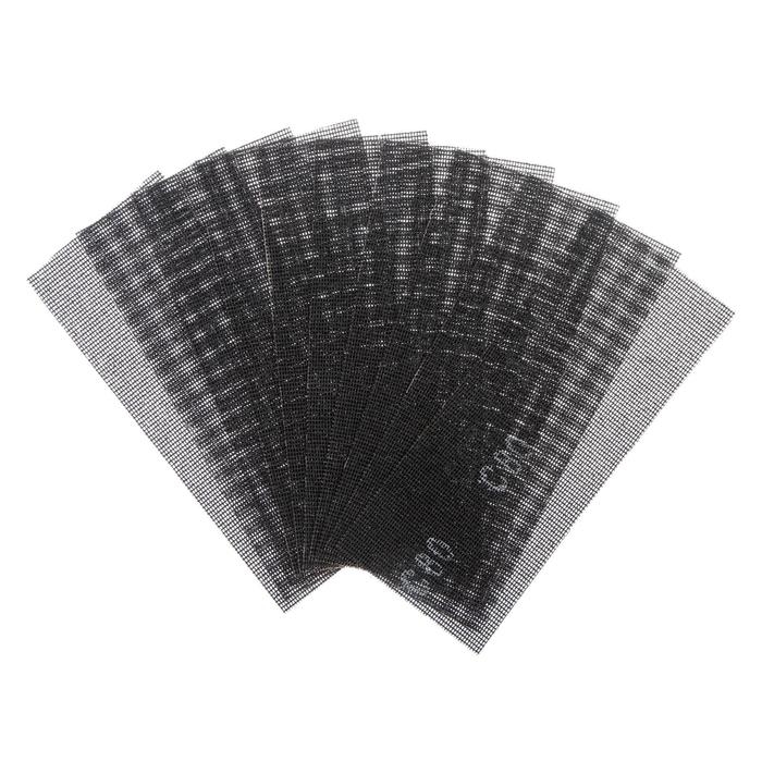 Сетка абразивная ТУНДРА, водостойкая, корунд, 115 х 280 мм, Р80, 10 шт. Сетка абразивная ТУНДРА, водостойкая, корунд, 115 х 280 мм, Р80, 10 шт.