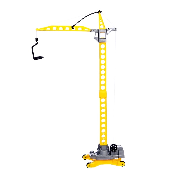 Башенный кран «Агат», на колёсиках, большой Башенный кран «Агат», на колёсиках, большой