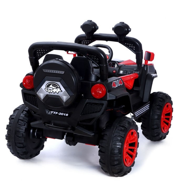 Электромобиль «Квадроцикл», 4WD полный привод, цвет красный Электромобиль «Квадроцикл», 4WD полный привод, цвет красный