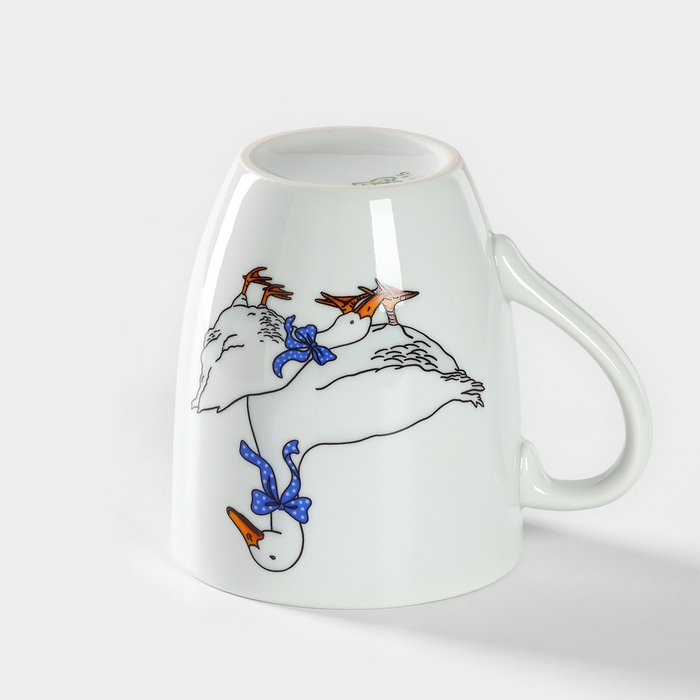 Набор фарфоровый для завтрака «Гуси», 3 предмета Набор фарфоровый для завтрака «Гуси», 3 предмета