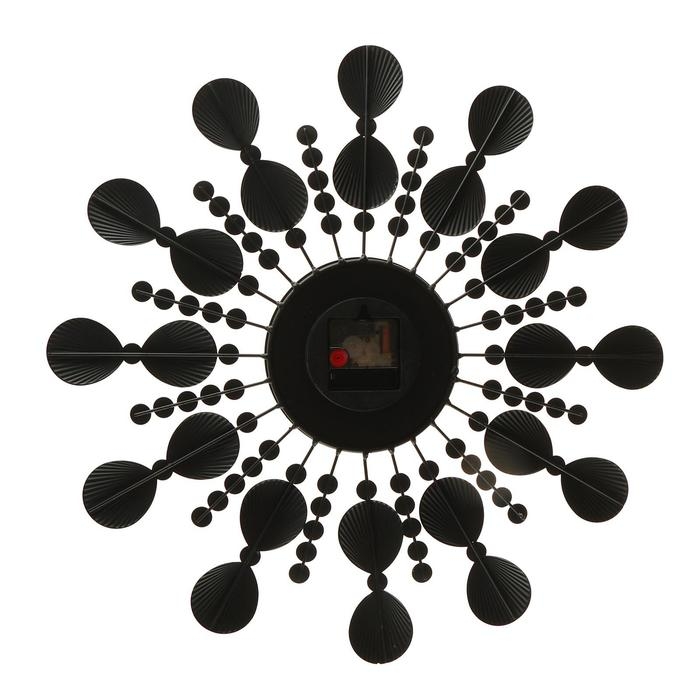 Часы настенные, интерьерные  Часы настенные, интерьерные "Рассвет", бесшумные, 48 х 48 см, циферблат d-15 см