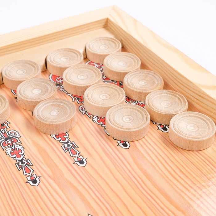 Нарды деревянные большие, настольная игра Нарды деревянные большие, настольная игра "Тигр", 50 х 50 см