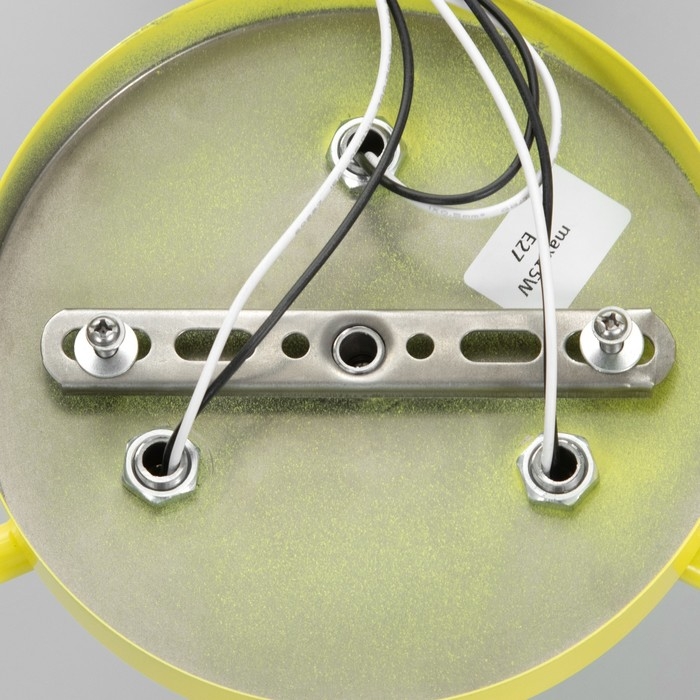 Люстра "Онлайн" (цил.) 3х15Вт Е27 МОДЕЛЬ:BR 00294 желтый 50х50х15см