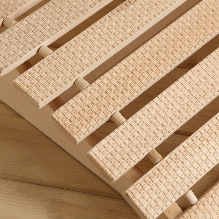 Подголовник анатомический, тиснение плетёнка, 31х35х9,5 см Подголовник анатомический, тиснение плетёнка, 31х35х9,5 см