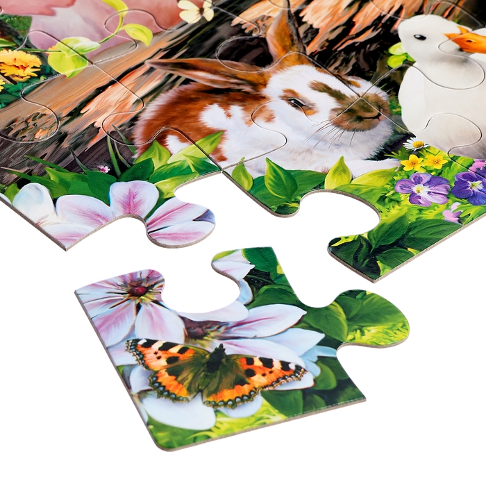 Макси-пазл «Друзья на ферме», 40 элементов Макси-пазл «Друзья на ферме», 40 элементов