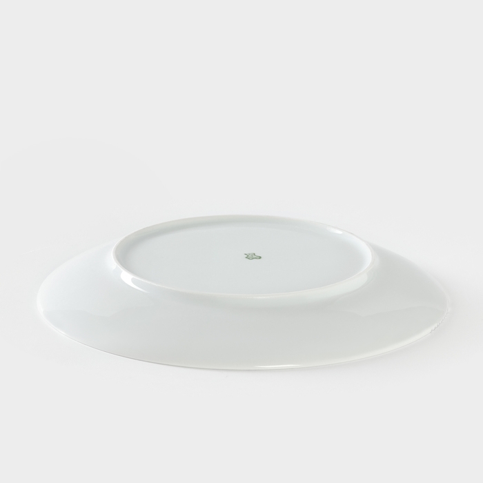 Тарелка фарфоровая «Сафари. Зебра», d=24 см, цвет белый Тарелка фарфоровая «Сафари. Зебра», d=24 см, цвет белый