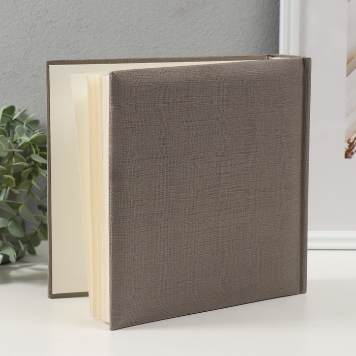 Фотоальбом Делюкс на 200 фото 10х15  см "grey canvas"