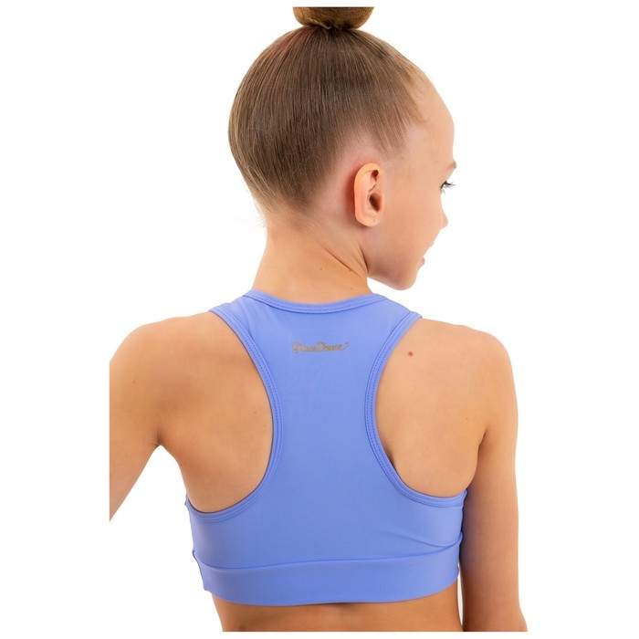 Топ-борцовка для гимнастики и танцев Grace Dance, р. 30, цвет сирень Топ-борцовка для гимнастики и танцев Grace Dance, р. 30, цвет сирень