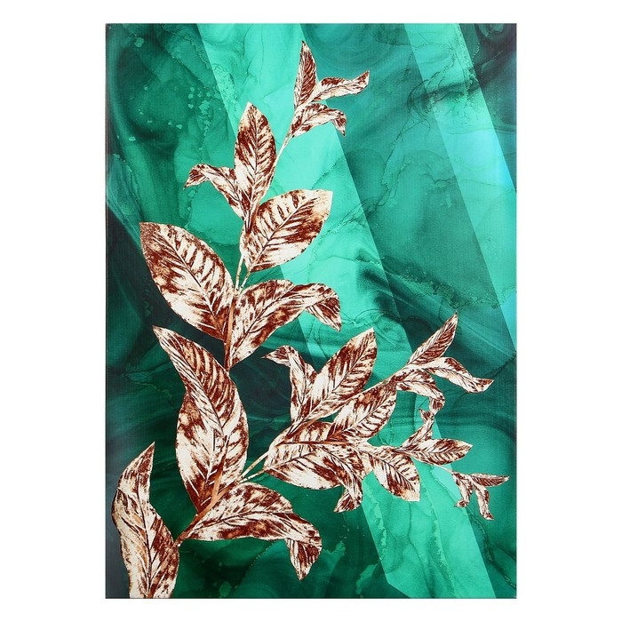 Картина на холсте Картина на холсте "Золотая веточка" 50*70 см