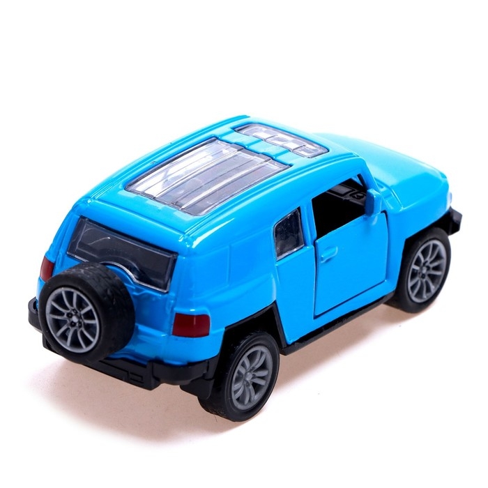 Машина металлическая «Крузер», 1:48, инерция, открываются двери, цвет синий Машина металлическая «Крузер», 1:48, инерция, открываются двери, цвет синий