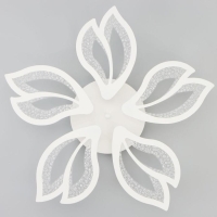 Люстра с ПДУ 71107/5WT LED 130Вт 3000-6000К диммер белый 64х64х10 см BayerLux