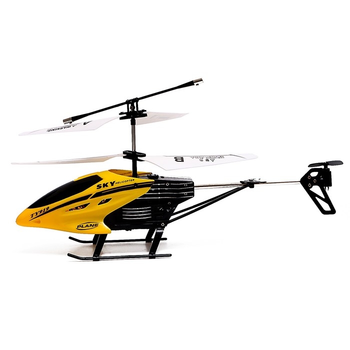Вертолёт радиоуправляемый PRO, заряжается от сети, цвет жёлтый Вертолёт радиоуправляемый PRO, заряжается от сети, цвет жёлтый
