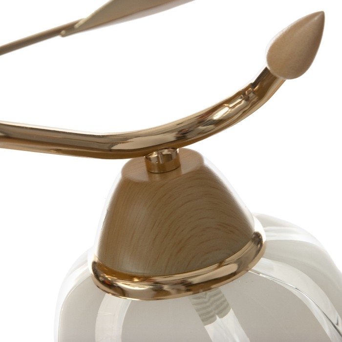 Люстра Люстра "Лепестки" 2x40Вт E27 золото 44х33х28 см