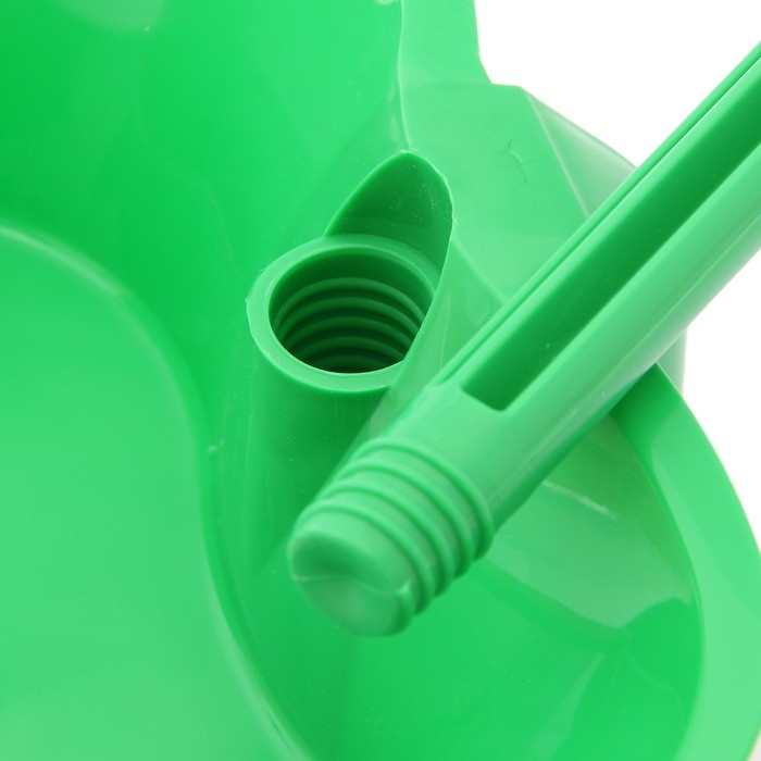 Совок для мусора с черенком, цвет МИКС Совок для мусора с черенком, цвет МИКС