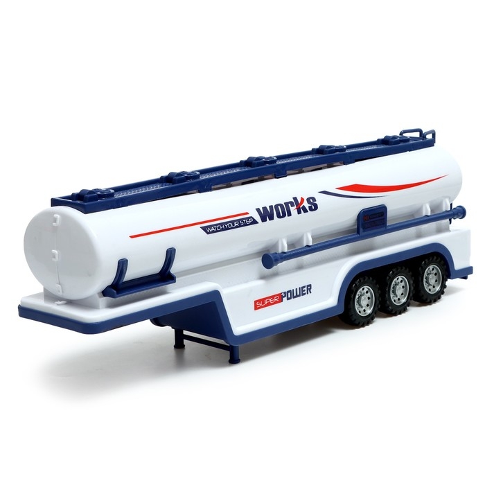 Грузовик радиоуправляемый «Бензовоз», работает от батареек, световые эффекты Грузовик радиоуправляемый «Бензовоз», работает от батареек, световые эффекты