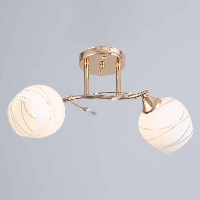 Люстра Люстра "Рафаэль" 2х60Вт Е27 Золото 48х16х22,5см