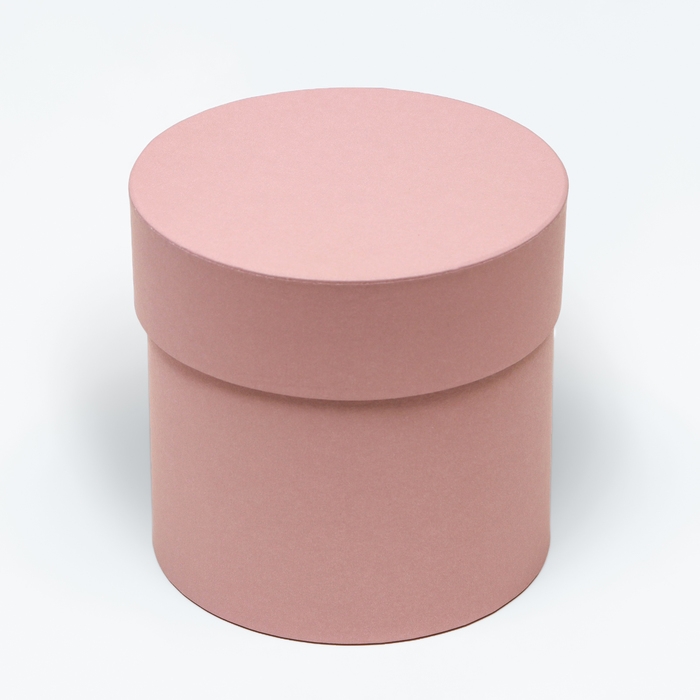 Набор круглых коробок 5 в 1 Набор круглых коробок 5 в 1 "Пыльная роза" 20 х 20 - 13 х 13 см,