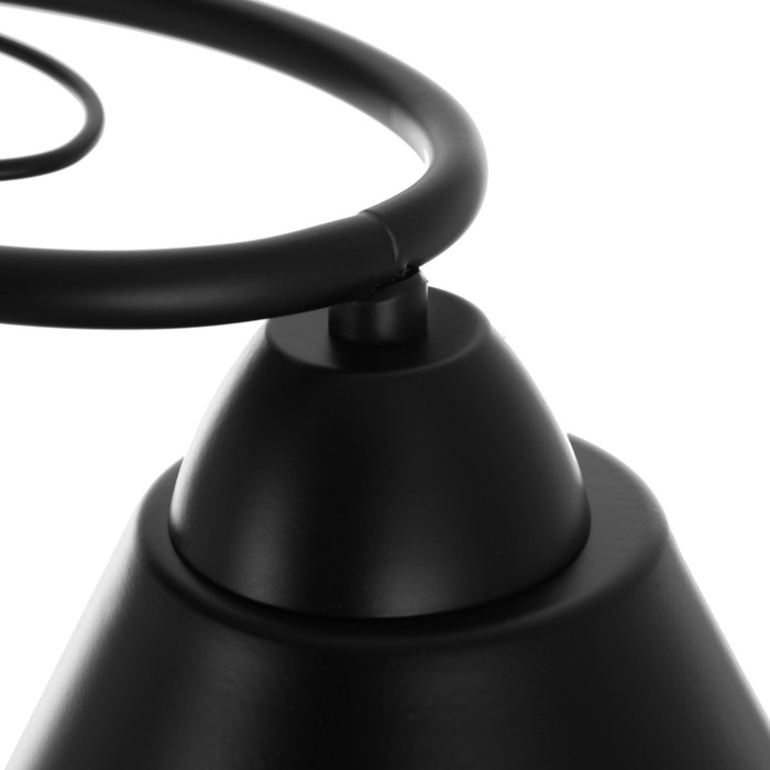 Люстра Люстра "Эдмас" 3хЕ27 40Вт черный 58х58х22 см BayerLux