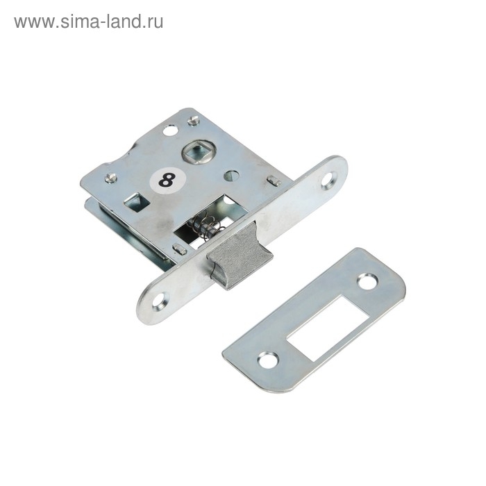 Защелка дверная Защелка дверная "Птимаш" Димитровград ЗЩ1.45, белая