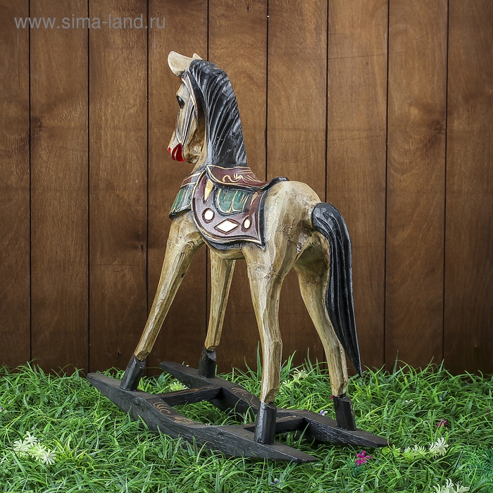 Сувенир дерево Сувенир дерево "Лошадка качалка" 45х12х45 см