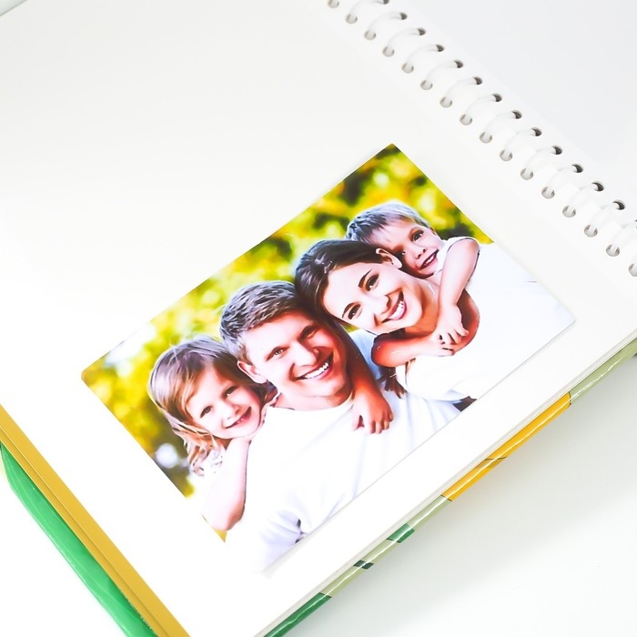 Фотоальбом магнитный 20 листов  Фотоальбом магнитный 20 листов "Тюльпаны. Моменты счастья" 29х24х2 см