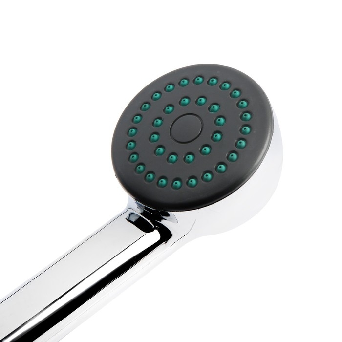 Душевая лейка ZEIN Z0011, 1 режим, пластик, цвет хром Душевая лейка ZEIN Z0011, 1 режим, пластик, цвет хром