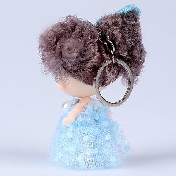 Брелок «Куколка» с двумя хвостиками, 9 см Брелок «Куколка» с двумя хвостиками, 9 см
