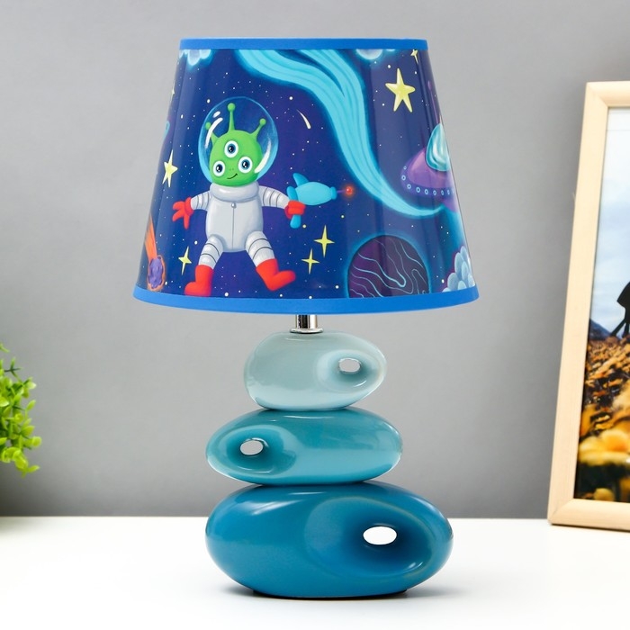 Настольная лампа Настольная лампа "Инопланетяне" Е14 40Вт 25х25х38 см RISALUX