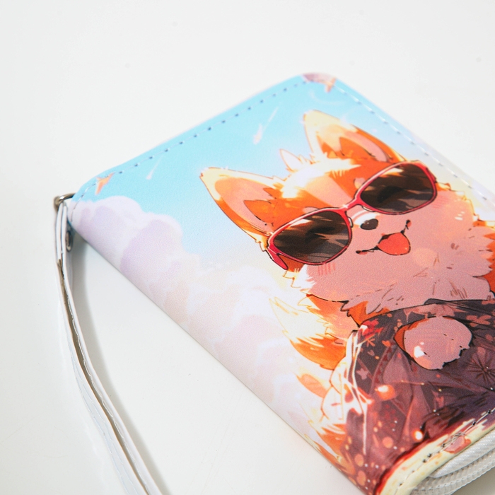 Кошелёк детский на молнии «Выбражулька», цвет разноцветный